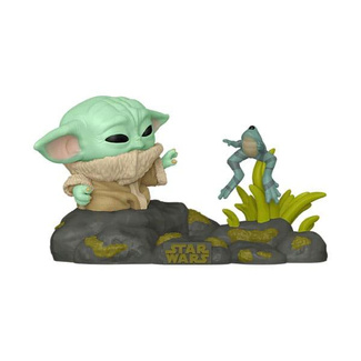 Star Wars Funko POP! Deluxe figurka Din Grogu w/Frog 9 cm