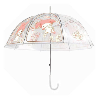 Sanrio Umbrella My Melody Floral Garden Transparent