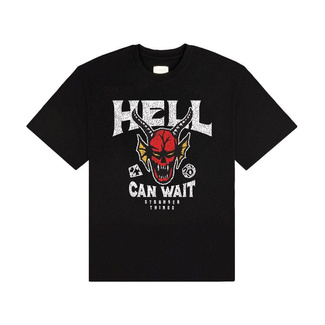 Stranger Things T-Shirt Hell Can Wait (black)