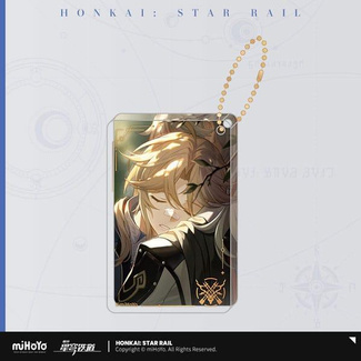 Star Rail Light Cone Acrylic Keychain Yanqing Sleep like the Dead 4 cm