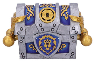 World of Warcraft Storage Box Treasure Chest Alliance War 11 cm
