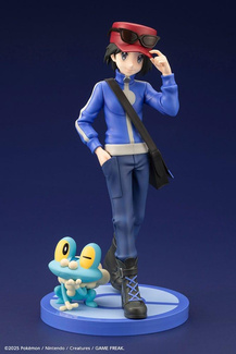 Pokémon ARTFXJ Statue 1/8 Calem & Froakie 20 cm