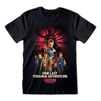 Stranger Things T-Shirt Group Artwork One Last Strange Adventure Colour