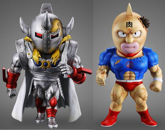 Kinnikuman Sofvi Soft Vinyl Figure Defo Burst Muscle Kinnikuman & Goldman