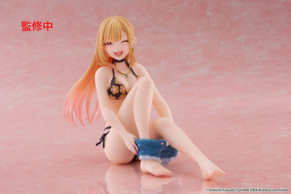 My Dress-Up Darling PVC Statue Desktop Cute Figure Marin Kitagawa Measured Swimsuit Ver. 13 cm