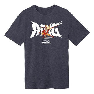 The Last Airbender T-Shirt Aang Pose, AANG  Size L