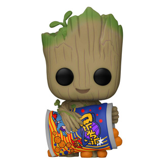 I Am Groot Funko POP! figurka Groot w/Cheese Puffs 9 cm