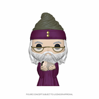 Harry Potter Funko POP! Movies figurka Dumbledore w/Baby Harry 9 cm