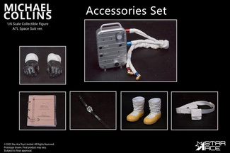 Apollo 11 Accessories for 1/6 Action figure Michael Collins