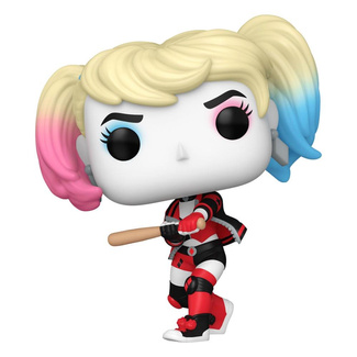 Harley Quinn Takeover POP! Heroes Vinyl Figure Harley with Bat 9 cm