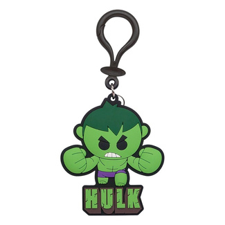 Marvel Soft Touch PVC Bag Clip Hulk