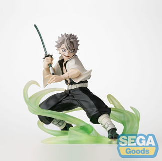 Kimetsu no Yaiba Xross Link Anime PVC Statue Sanemi Shinazugawa Hashira Training Arc 12 cm