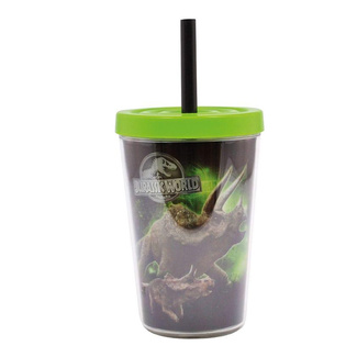 Jurassic World Drinking cup with straw 300 ml