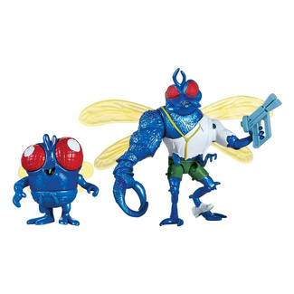 Mutant Mayhem Action Figures Super Fly & Toddler Super Fly 11 cm