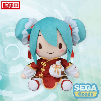 Hatsune Miku Fuwa Petit Plush Figure Hatsune Miku Going Out Series Chinatown Ver. M 22 cm