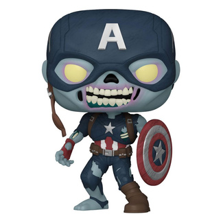 Marvel What If...? Funko POP! TV figurka Zombie Captain America 9 cm
