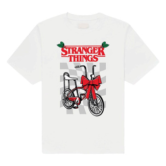 Stranger Things T-Shirt Christmas Bike