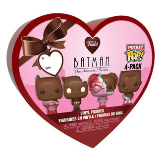 DC Valentines Pocket Funko POP! figurka 4-Pack Choc 4 cm