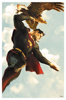 DC Comics Art Print Superman 61 x 41 cm - unframed