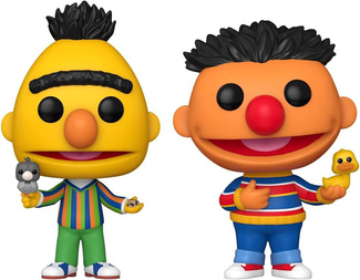 Sesame Street POP! Vinyl Figures 2-Pack Bert & Ernie 9 cm
