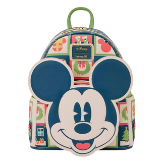 Disney by Loungefly Mini Backpack Mickey and Minnie Holiday
