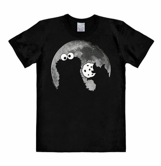 Sesame Street Easy Fit T-Shirt Cookie Monster - Moon