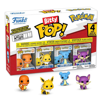 Pokémon Bitty Funko POP! figurka 4-Pack Series 2 2 cm