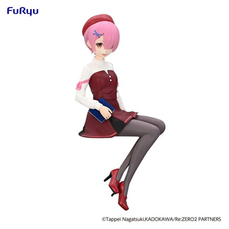 Zero Starting Life in Another World Noodle Stopper PVC Statue Ram Book Girl Ver. 14 cm