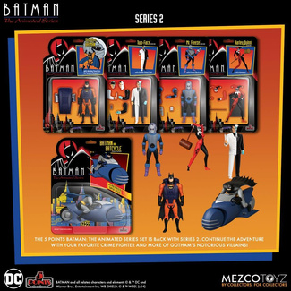 The Animated Series 2 5 Points Action Figures Deluxe Box Set 9 cm