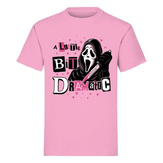 Scream T-Shirt Ghost Face A Little Bit Dramatic