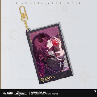 Star Rail Countdown Departure Series Acrylic Keychain Kafka Glitter 9 cm
