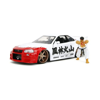 Street Fighter Diecast Model 1/24 Nissan Skyline GTR