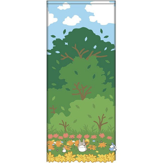Studio Ghibli Towel My Neighbor Totoro Medium and Small Totoro Racing 34 x 80 cm