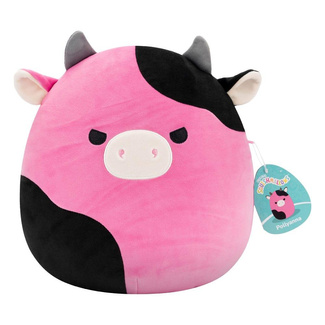 Squishmallows Plush Figure Pollyanna the Black and Pink Cow 30 cm