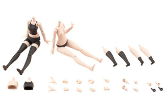Sousai Shojo Teien Accessory Set for 1/10 Action Figures Dress Up Body Body Color C Size S