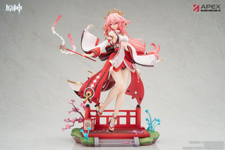 Genshin Impact PVC Statue 1/7 Yae Miko Astute Amusement Ver. 28 cm