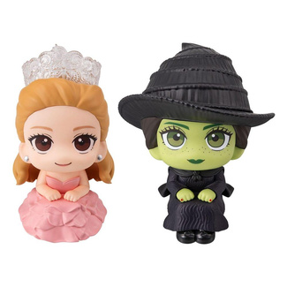 Wicked Look Up PVC Statues Elphaba & Glinda (with gift) 11 cm