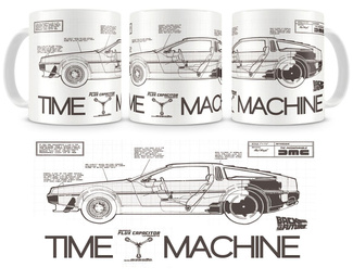 Back to the Future Mug Time Machine