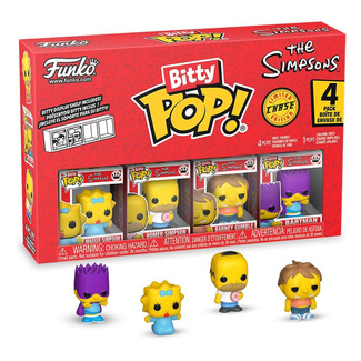 The Simpsons Bitty Funko POP! figurka 4-Pack Series 3 2 cm