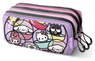 Sanrio Fan Trick Pencil case 2.2 Hello Kitty Gashapon Pink