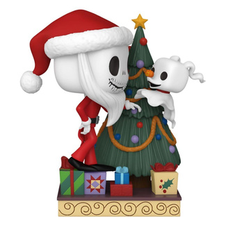 Nightmare before Christmas 30th Funko POP! Deluxe figurka Jack & Zero w/Tree 9 cm