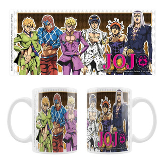 Golden Wind Ceramic Mug Main Characters