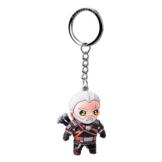 Wild Hunt Vinyl Keychain Geralt of Rivia