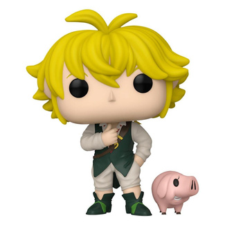 Seven Deadly Sins POP & Buddy! Animation figurka Meliodas w/Hawk 9 cm
