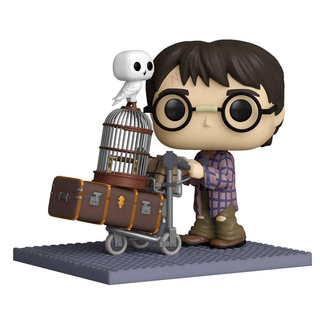 Harry Potter Funko POP! Deluxe figurka Harry Pushing Trolley 9 cm