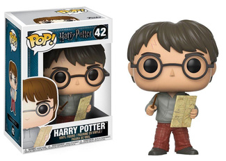 Harry Potter Funko POP! Movies figurka Harry Potter with Marauders Map 9 cm