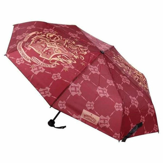 Harry Potter Umbrella Hogwarts Red