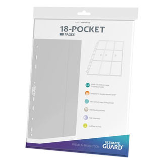 Ultimate Guard 18-Pocket Pages Side-Loading (10) - White