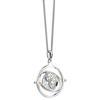 Harry Potter Necklace & Charm Time Turner (Sterling Silver)
