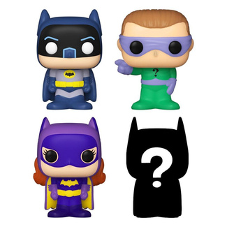DC Bitty Funko POP! figurka 4-Pack Batman Adam West 2,5 cm